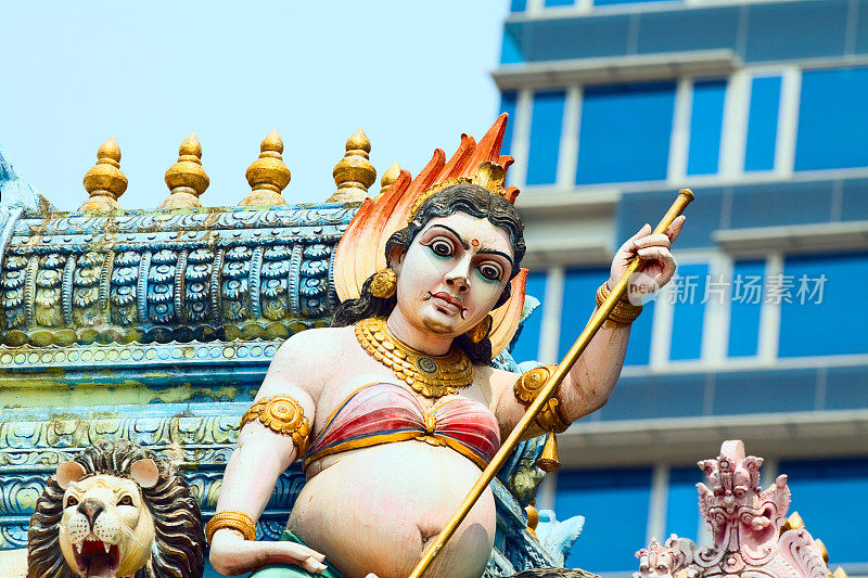 Sri Veerama Kaliammann神庙的细节